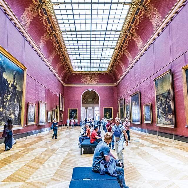 Louvre, inspiração para o Masp